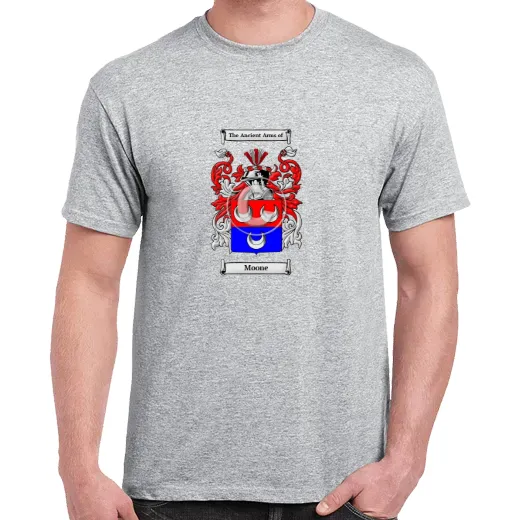 Moone Grey Coat of Arms T-Shirt