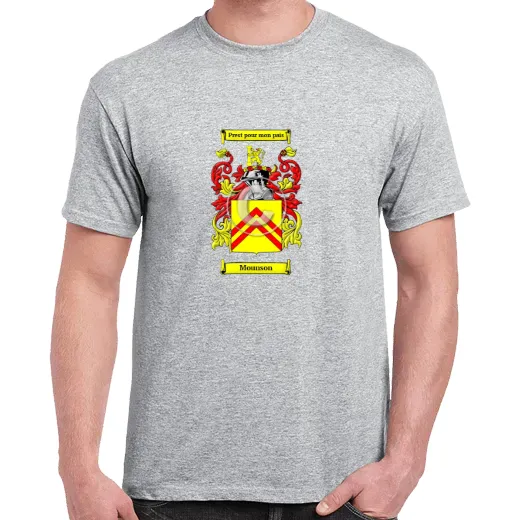 Mounson Grey Coat of Arms T-Shirt