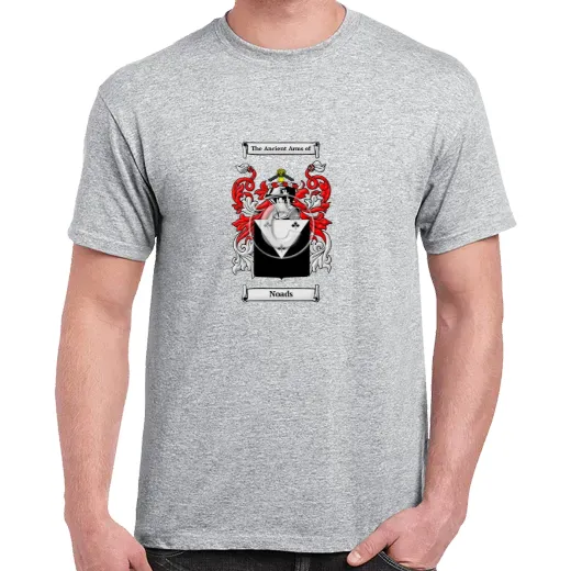 Noads Grey Coat of Arms T-Shirt
