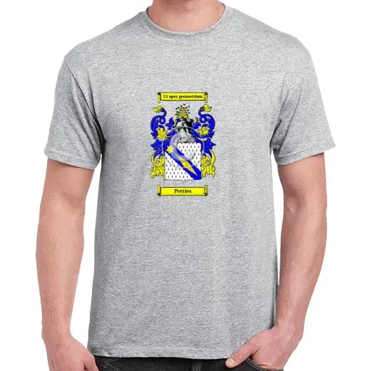 Petties Grey Coat of Arms T-Shirt