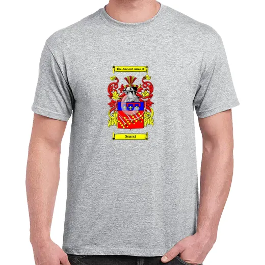 Scarsi Grey Coat of Arms T-Shirt