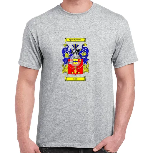 Sire Grey Coat of Arms T-Shirt