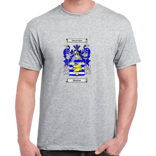 Slayton Grey Coat of Arms T-Shirt