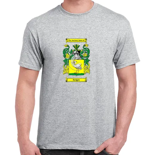 Swiger Grey Coat of Arms T-Shirt