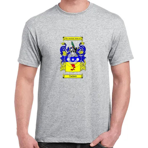 Tarbett Grey Coat of Arms T-Shirt