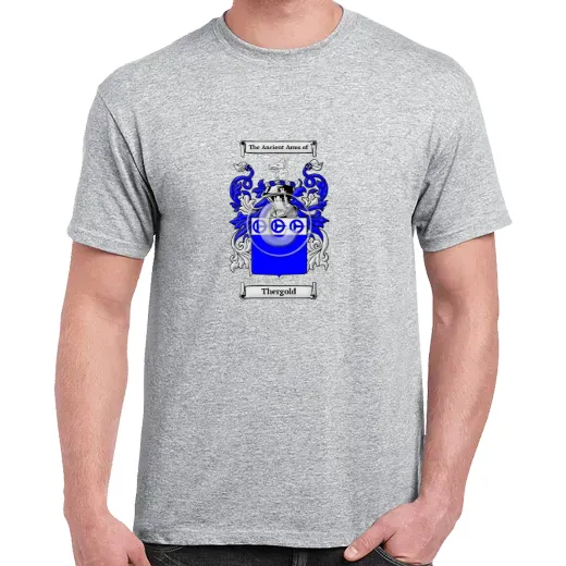 Thergold Grey Coat of Arms T-Shirt