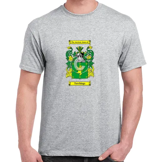 Tutchings Grey Coat of Arms T-Shirt