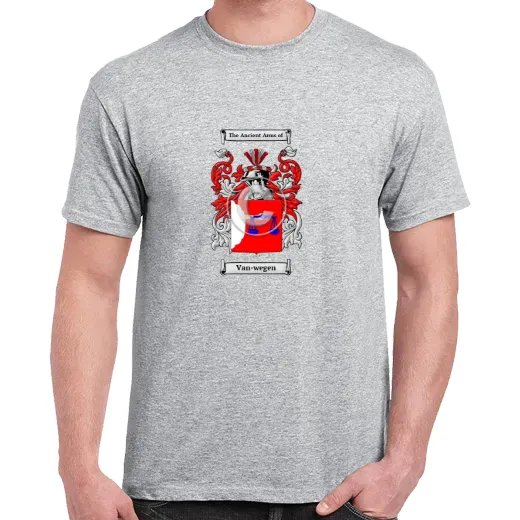 Van-wegen Grey Coat of Arms T-Shirt