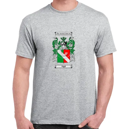 Vigil Grey Coat of Arms T-Shirt