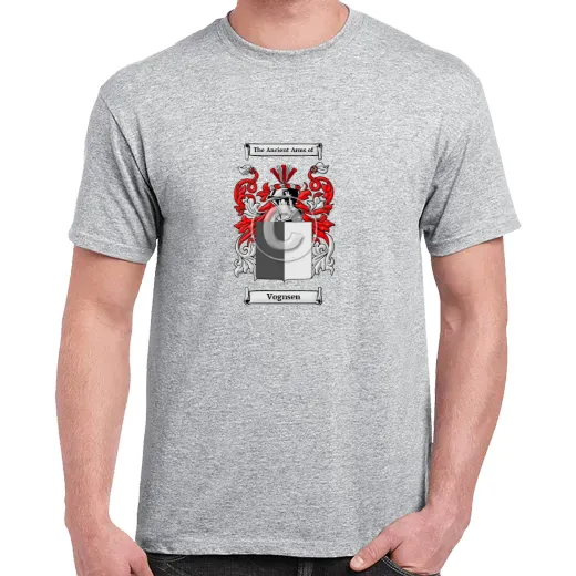 Vognsen Grey Coat of Arms T-Shirt