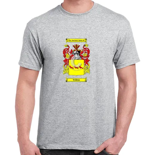 Volens Grey Coat of Arms T-Shirt