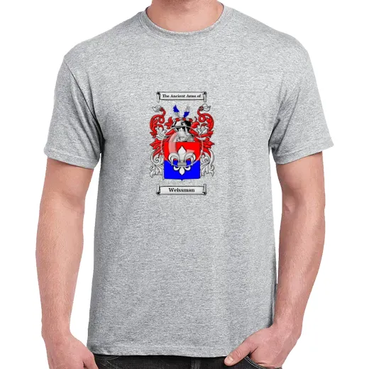 Weissman Grey Coat of Arms T-Shirt