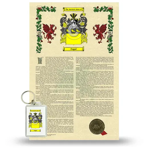 Fogal Armorial History and Keychain Package