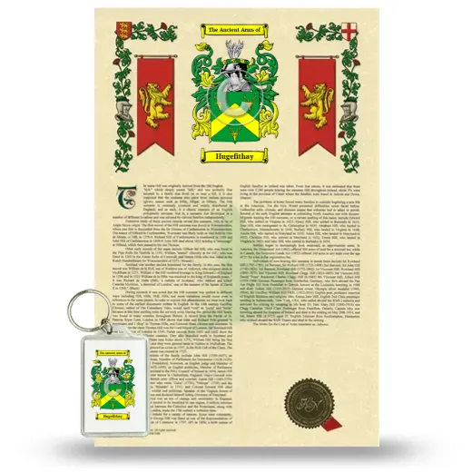 Hugefithay Armorial History and Keychain Package