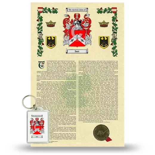 Just Armorial History and Keychain Package