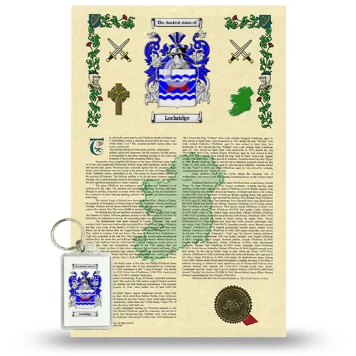 Lochridge Armorial History and Keychain Package