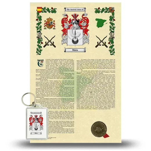 Mata Armorial History and Keychain Package