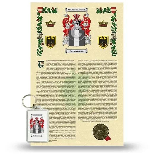 Neckermann Armorial History and Keychain Package