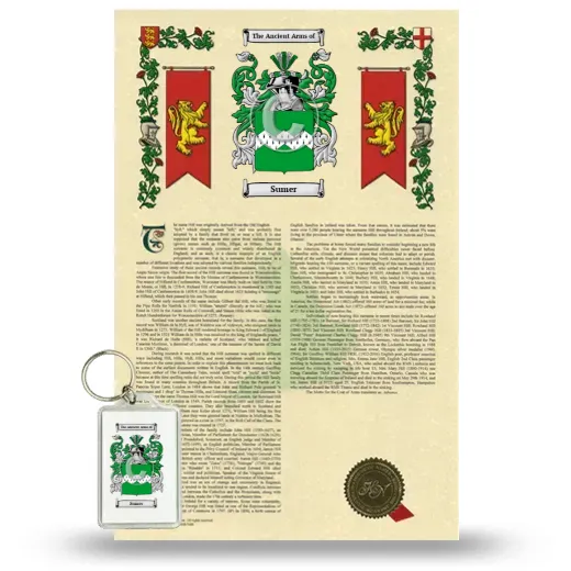 Sumer Armorial History and Keychain Package
