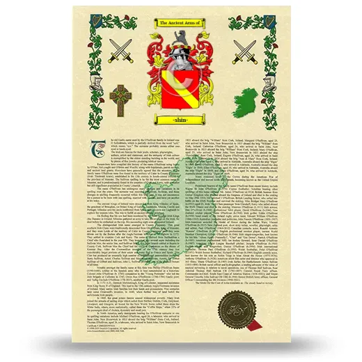 -shin- Armorial History with Coat of Arms