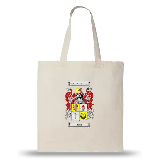 Bean Natural Tote Bag