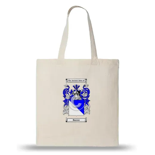 Beaver Natural Tote Bag