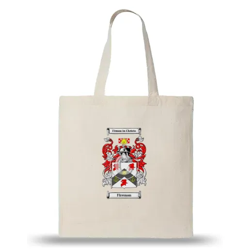 Fireman Natural Tote Bag