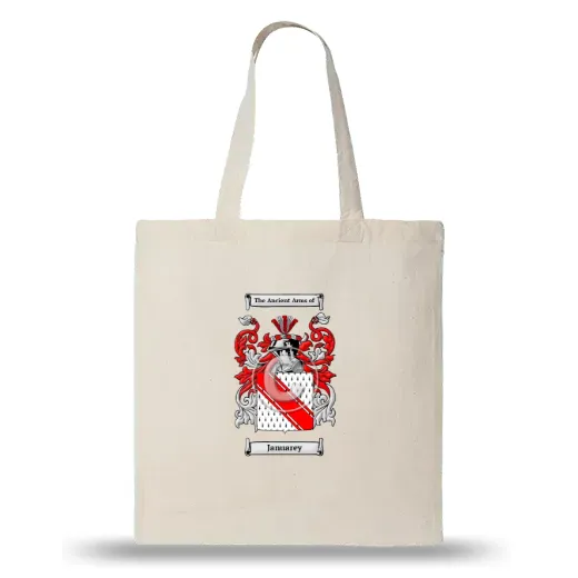 Januarey Natural Tote Bag