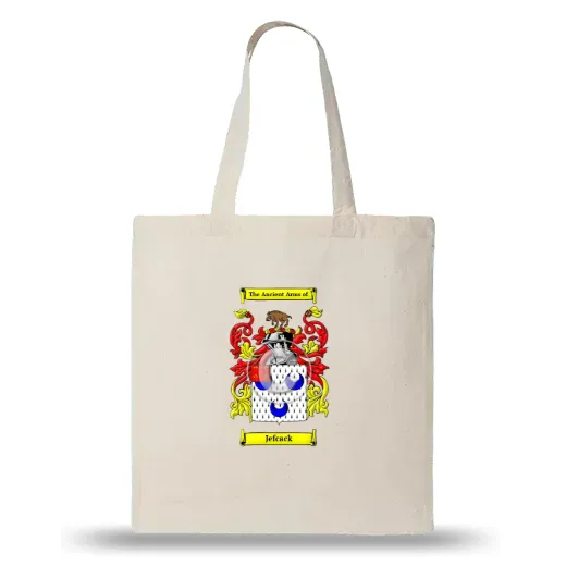 Jefcack Natural Tote Bag