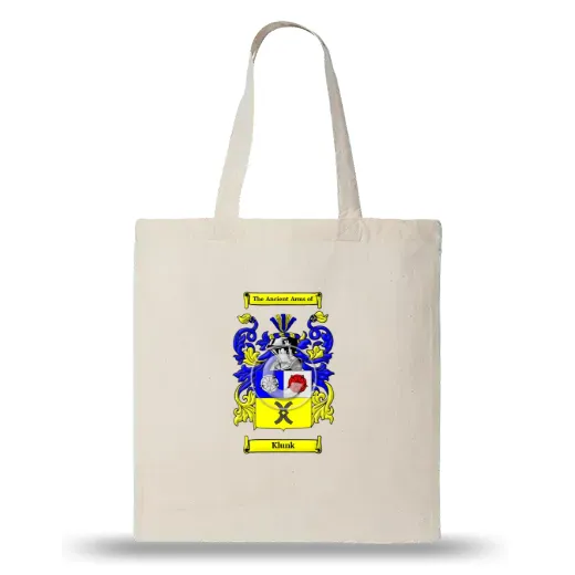 Klunk Natural Tote Bag