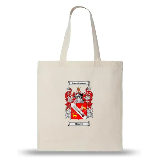 Mancer Natural Tote Bag