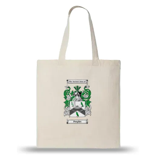 Peeples Natural Tote Bag