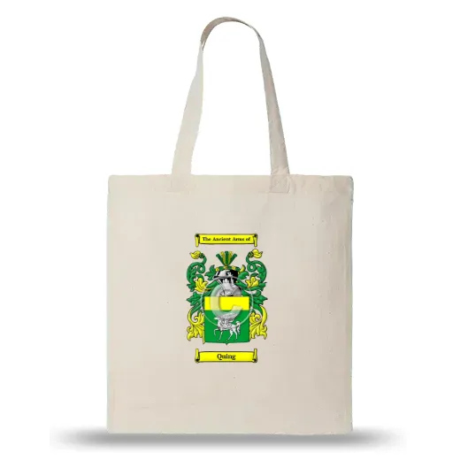 Quing Natural Tote Bag