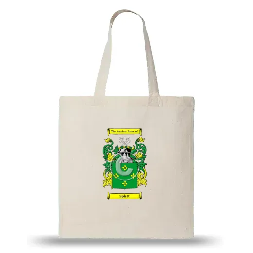 Splatt Natural Tote Bag