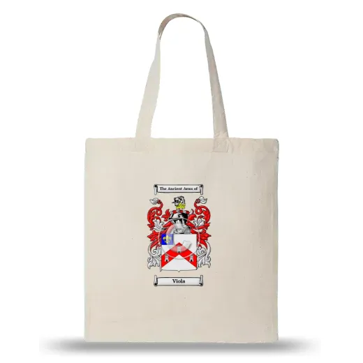 Viola Natural Tote Bag