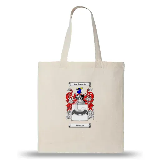 Westie Natural Tote Bag