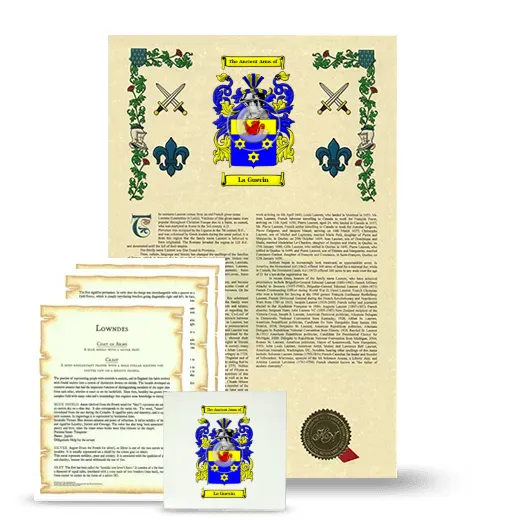 La Guerin Armorial, Symbolism and Large Ceramic Tile