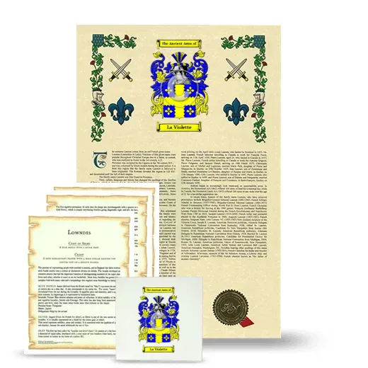 La Violette Armorial, Symbolism and Large Ceramic Tile