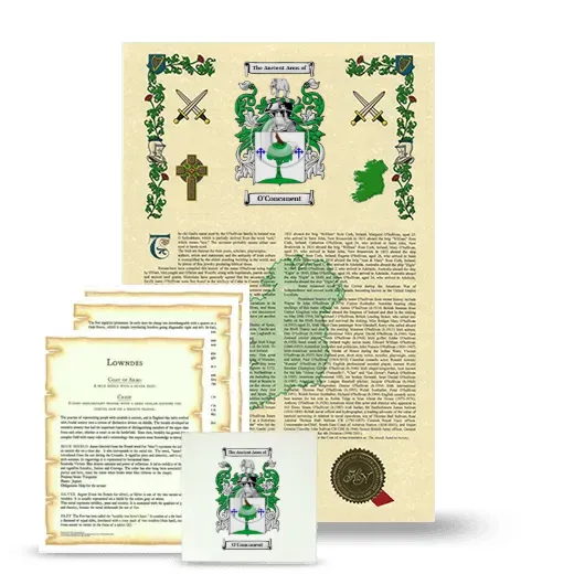 O'Concanent Armorial, Symbolism and Large Ceramic Tile