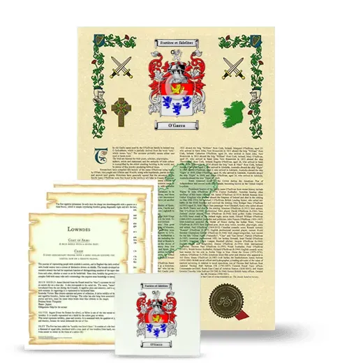 O'Garra Armorial, Symbolism and Large Ceramic Tile