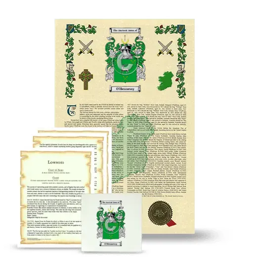 O'Hennessy Armorial, Symbolism and Large Ceramic Tile