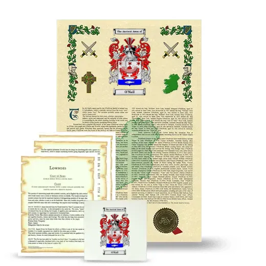 O'Nail Armorial, Symbolism and Large Ceramic Tile