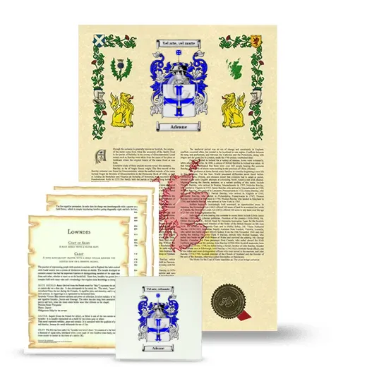 Adeane Armorial, Symbolism and Large Ceramic Tile