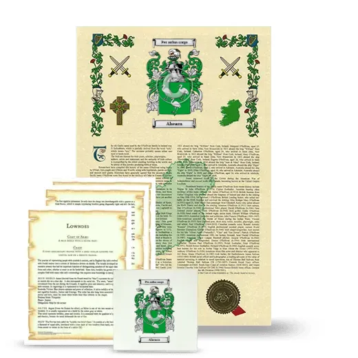 Ahearn Armorial, Symbolism and Large Ceramic Tile