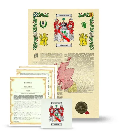 Akemynd Armorial, Symbolism and Large Ceramic Tile