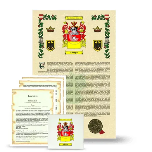 Albright Armorial, Symbolism and Large Ceramic Tile