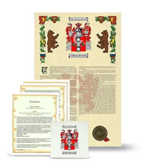 Aleksandrovich Armorial, Symbolism and Large Ceramic Tile