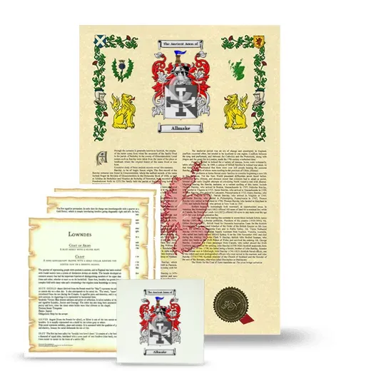 Allmake Armorial, Symbolism and Large Ceramic Tile