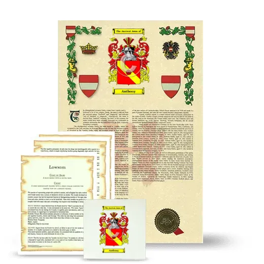 Anthony Armorial, Symbolism and Large Ceramic Tile