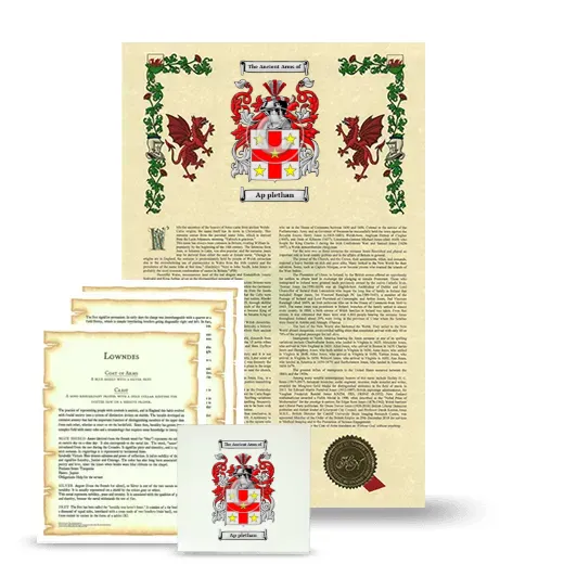 Ap plethan Armorial, Symbolism and Large Ceramic Tile